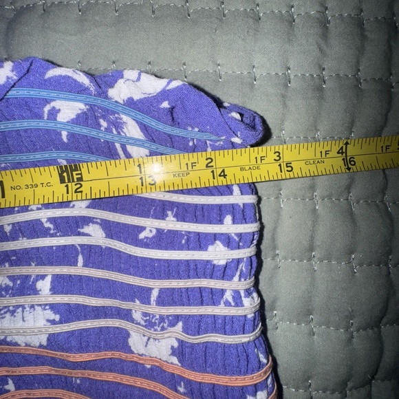 Free People smocked my world jumpsuit w tie straps. Size XS VGUC - Picture 3 of 16